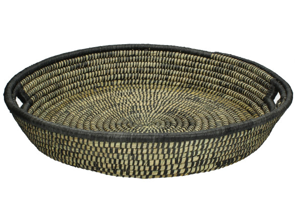 Korb Nature Black (BHT 60x12x60 cm)