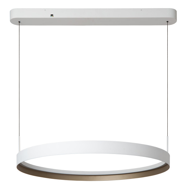 Pendelleuchte RADIANT in weiß aus Aluminium