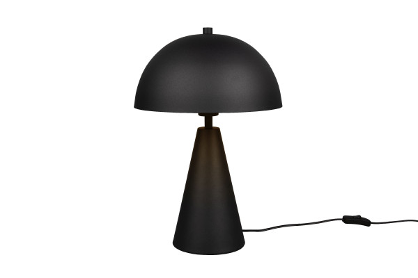 Tischleuchte ALFIE in schwarz aus Metall