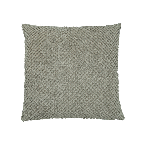 Zierkissen Max kiesel in kiesel aus Polyester