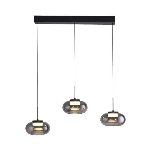 Pendelleuchte Schöner Wohnen SW SIA in schwarz aus Glas