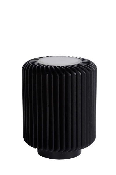 Tischleuchte TURBIN in schwarz aus Aluminium