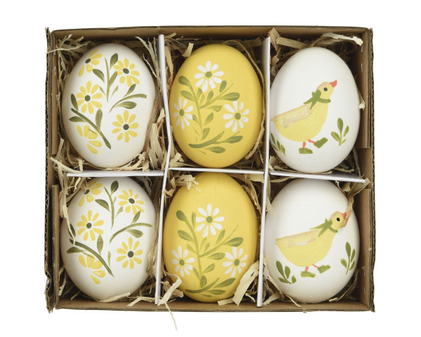 Osterei-Set in mehrfarbig