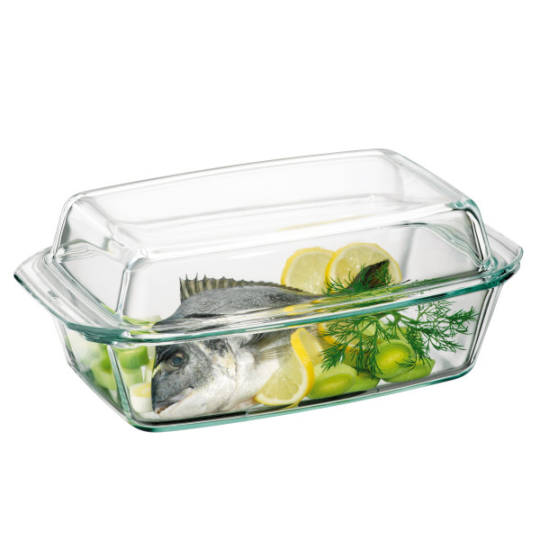 Schüssel SIMAX in klar aus Glas