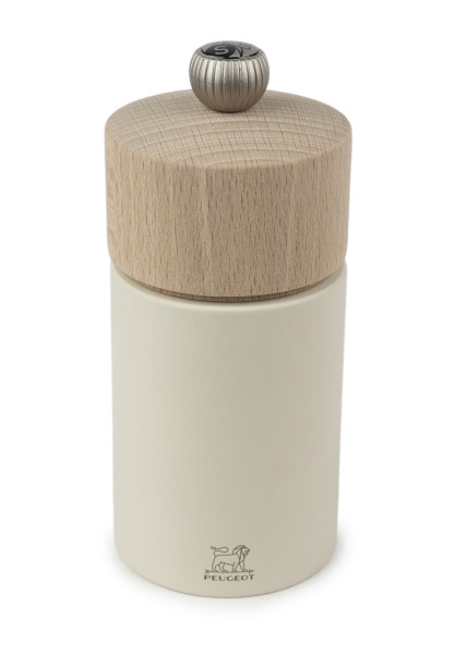 Salzmühle BOREAL in weiß aus Holz