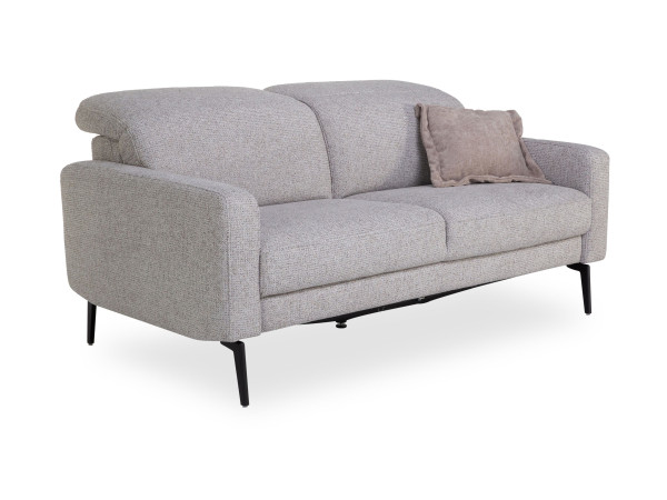 Sofa Rolf Weber 2,5 Sitzer HORATH in Granit aus Stoff
