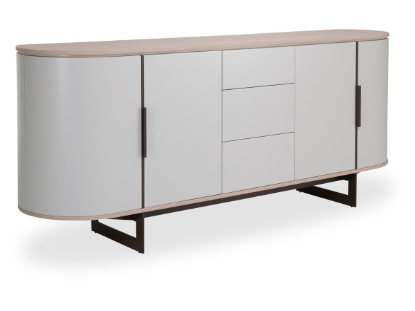 Sideboard ZEFERINO TERNI in weiß aus Lack