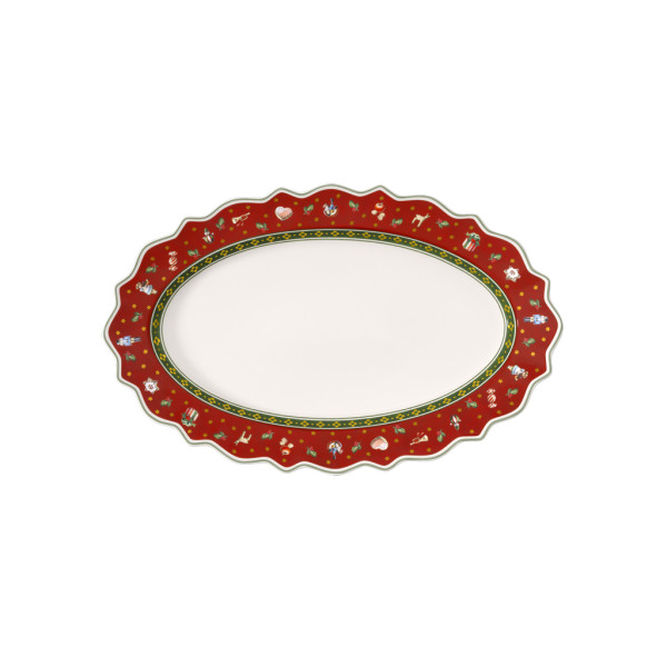 Servierplatte Toy\\\'s Delight in mehrfarbig aus Bone China