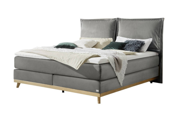 Boxspringbett HASENA IMELDA in 835-Monet steel