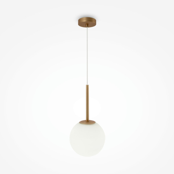 Pendelleuchte BASIC FORM in goldfarben aus Metall