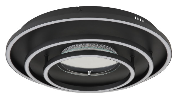 Deckenleuchte LAWANDA in schwarz aus Metall