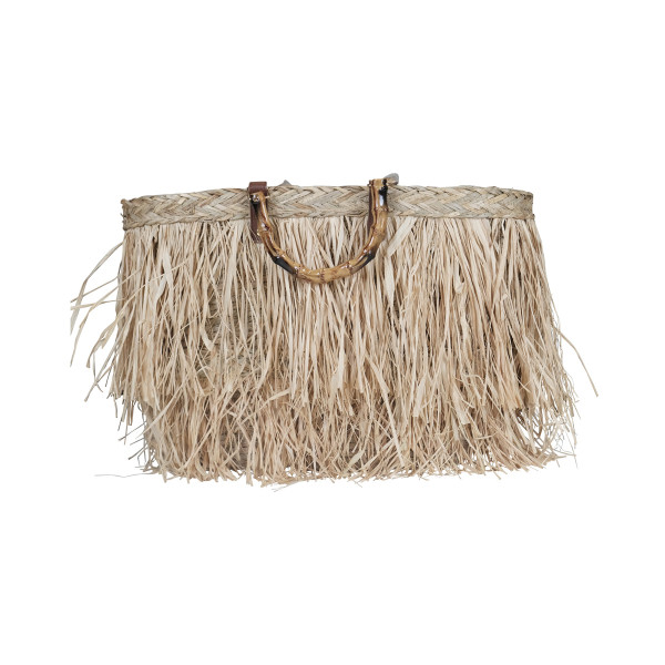 Tasche FRANSEN in beige aus Jute