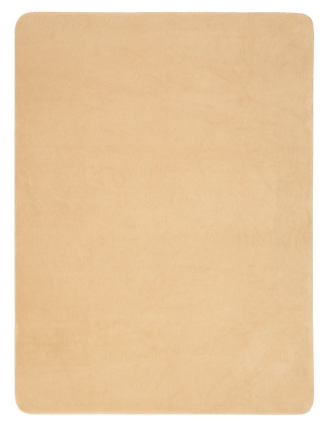 Wohndecke WOOL FEEL CAMEL in mehrfarbig aus Polyester