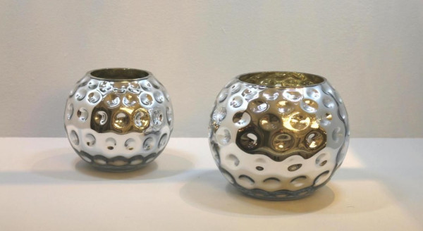 Vase SILVER GOLFBALL