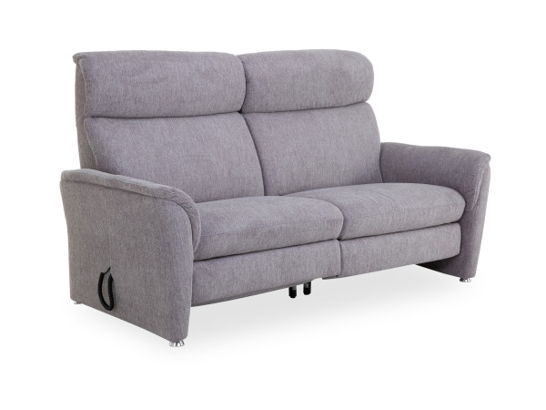 Sofa 2 Sitzer MONDO MENTO in grau aus Stoff