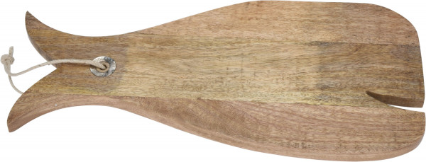 Schneidbrett Wal (LBH 52x24x2 cm)