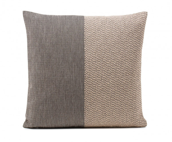 Kissenhülle DUKE taupe in taupe aus Polyester