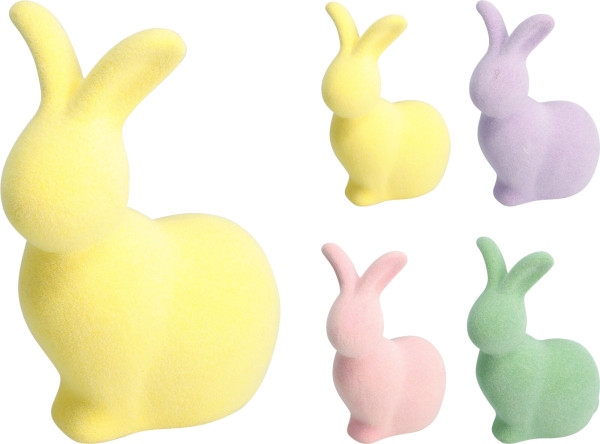 Hase in mehrfarbig aus Dolomit