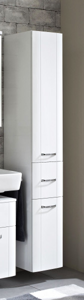 Hochschrank Aquarell 3006 in weiß aus Lack