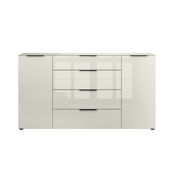 Sideboard HARPER MEDINA in kaschmir aus Glas