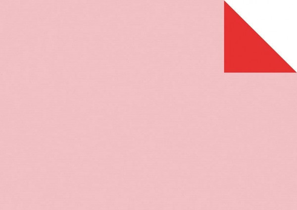 Geschenkpapier Rolle UNIKRAFT in rose aus Papier