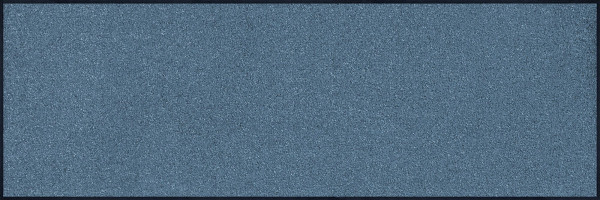 Fußmatte Trend-Colour Steel in blau aus Polyamid