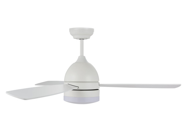 Deckenventilator VECTOR in weiß aus Materialmix