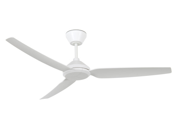 Deckenventilator POLIS in weiß aus Kunststoff