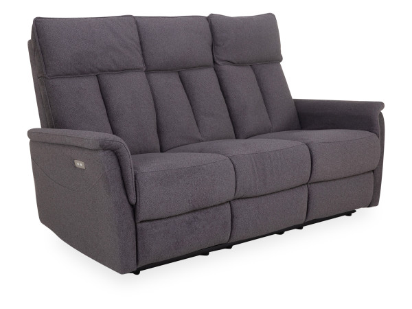 Sofa 3-Sitzer HARPER HAIKOU in grau aus Stoff