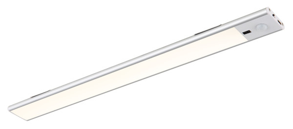 Unterbauleuchte TRISTAN in silberfarben aus Aluminium