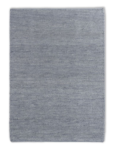 Teppich SCHÖNER WOHNEN POPPY in hellblau aus Wolle