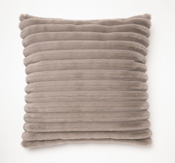 Kissen CORD in taupe