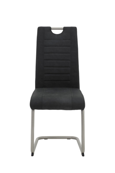 Freischwinger ULLA S 4er Set in  Vintage anthrazit