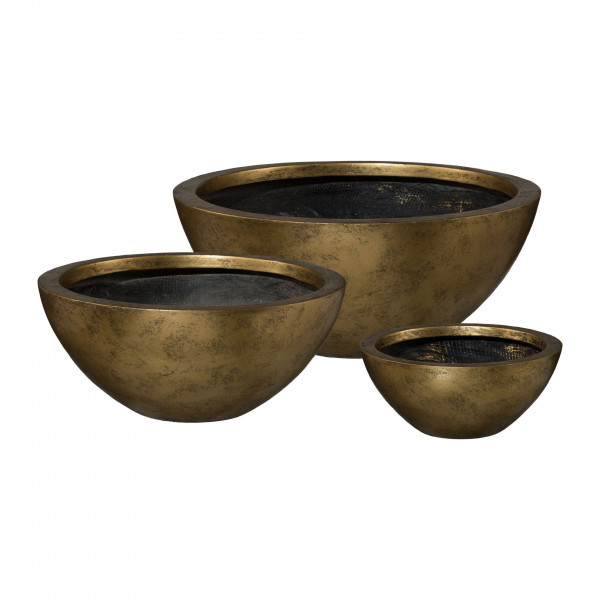 Schale gold mittel