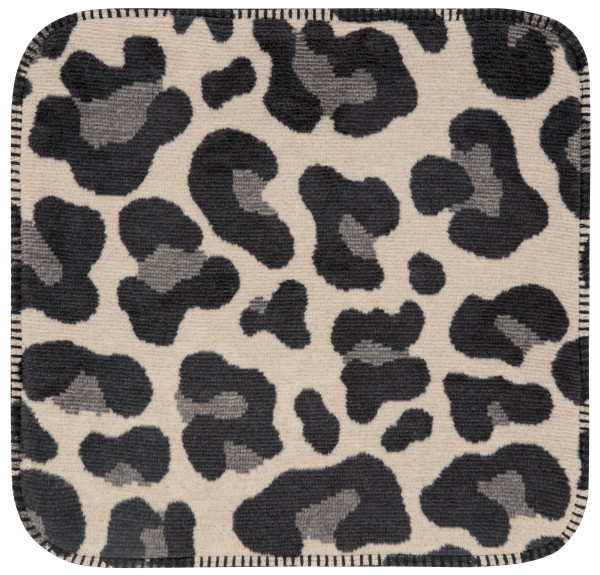 Kissen LEO PART in beige aus Mischgewebe