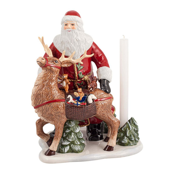 Weihnachtsmann Christmas Toys in rot aus Bone China