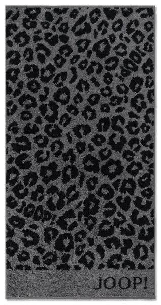 Handtuch JOOP! LEO in graphit aus Baumwolle
