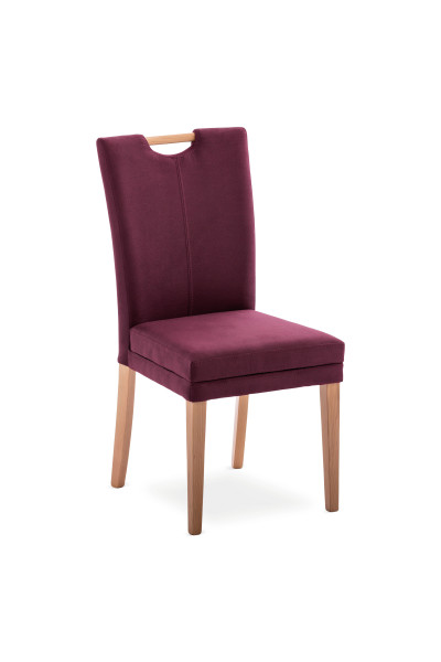 Polsterstuhl COLORADO in  Nirvana rot