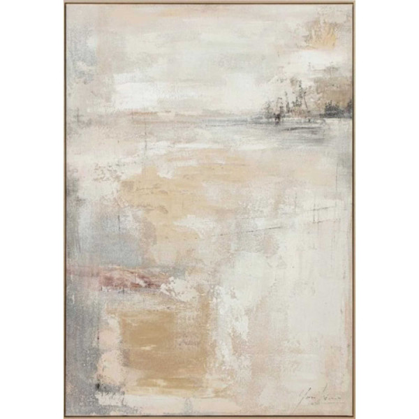 Originalbild BURNISHED CALM in grau aus Materialmix