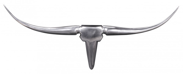 Wandobjekt GEWEIH in silberfarben aus Aluminium