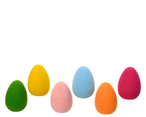 Osterei in mehrfarbig aus Kunststoff