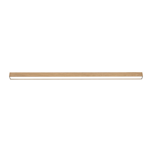 Deckenleuchte PURE LINES in braun aus Holz