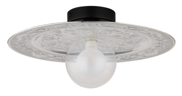 Deckenleuchte RIGA in schwarz aus Metall