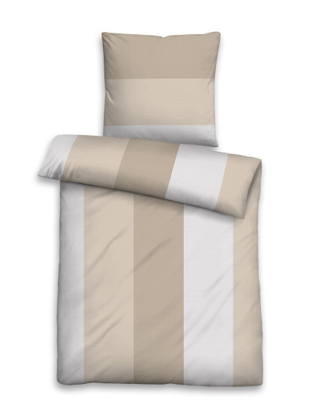 Bettwäsche Satin in mehrfarbig aus Baumwolle