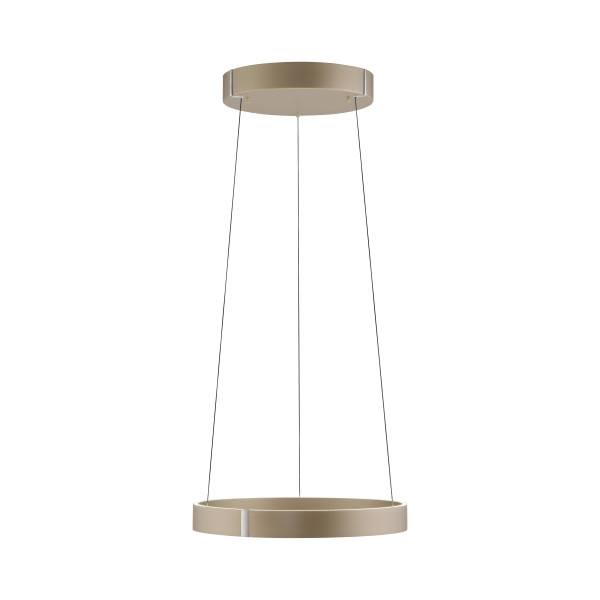 Pendelleuchte PURE E-CLIPSE in bronzefarben aus Metall