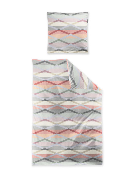 Bettwäsche WAVE Satin aus Baumwolle
