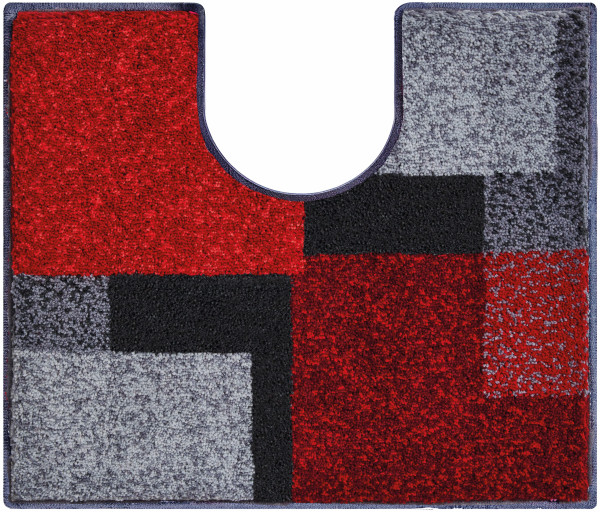 WC-Vorlage ATALA in rot aus Polyacryl