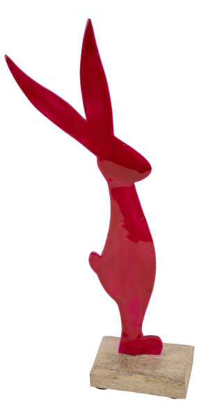 Aufsteller HASE auf Holzfuß