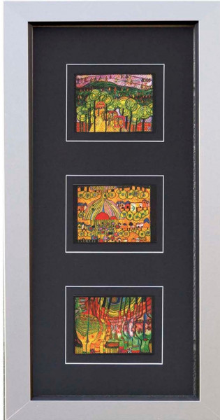 Kunstdruck HUNDERTWASSER