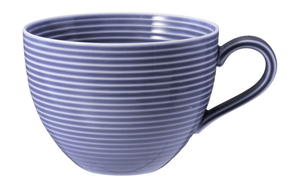 Kombiobertasse BEAT in Flieder aus Porzellan